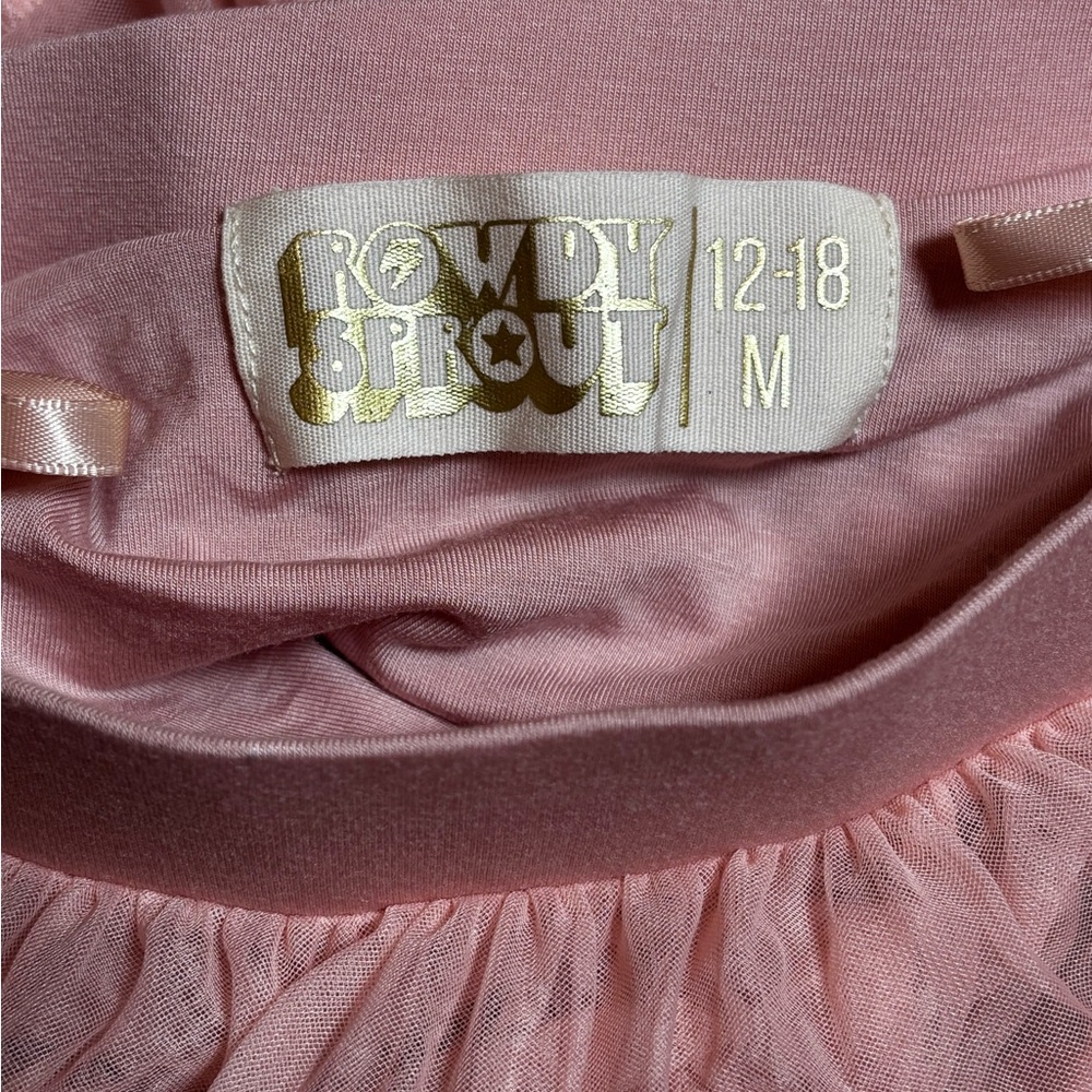 Rowdy Sprout Blush Pink Tulle Dress